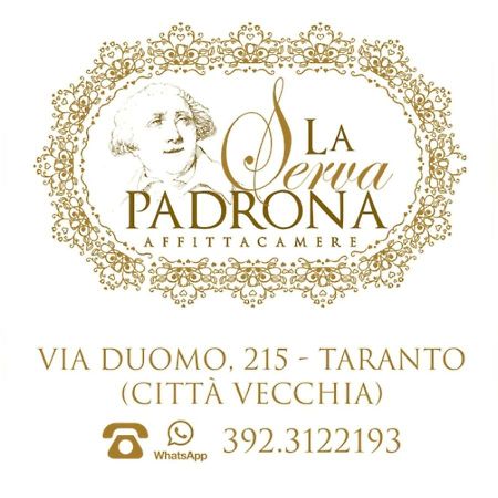 La Serva Padrona Taranto Exteriör bild